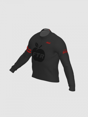 Podiumwear Men's Gold Merino Wool Long Sleeve Jersey