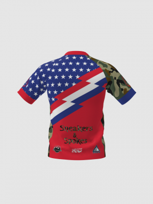 Podiumwear Men's Silver Short Sleeve MTB Jersey - New Fabric 2025!