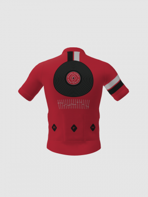 Podiumwear Men's Silver Full Zip Jersey