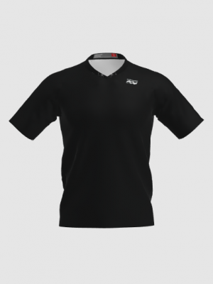 Podiumwear Men's Silver Short Sleeve MTB Jersey - New Fabric 2025!