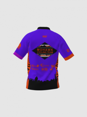 Podiumwear Men's Silver Short Sleeve MTB Jersey - New Fabric 2025!