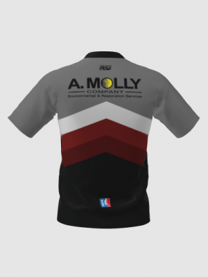 Podiumwear Men's Silver Short Sleeve MTB Jersey - New Fabric 2025!