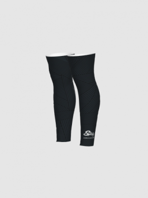 Podiumwear Dyed Black Legwarmers