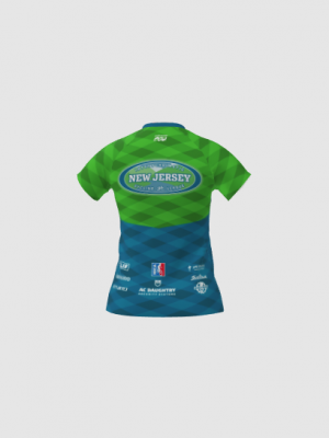 Podiumwear Women's Silver Short Sleeve MTB Jersey - NEW FABRIC 2025!