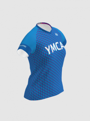 Podiumwear Women's Silver Short Sleeve MTB Jersey - NEW FABRIC 2025!