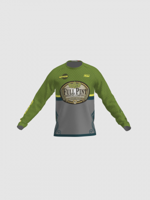 Podiumwear Unisex Silver Long Sleeve Tech Tee - New Fabric 2025!