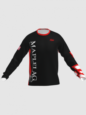 Podiumwear Unisex Silver Long Sleeve Tech Tee