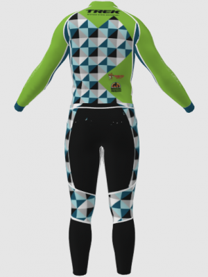 Podiumwear Unisex Gold Two-Piece Race Suit