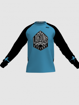 Podiumwear Unisex Silver Long Sleeve Tech Tee - New Fabric 2025!