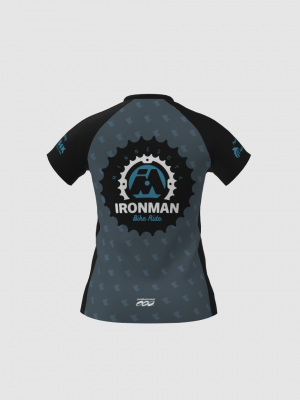 Podiumwear Women's Silver Short Sleeve MTB Jersey - NEW FABRIC 2025!