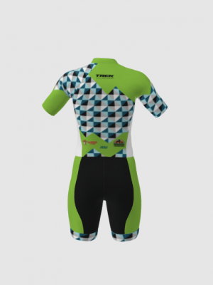 Podiumwear Men's Short Sleeve Skinsuit with Pockets