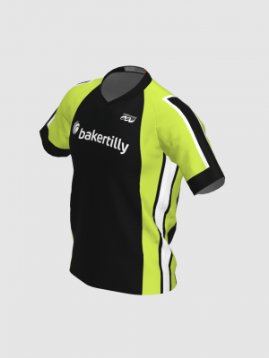 Podiumwear Men's Silver Short Sleeve MTB Jersey - New Fabric 2025!