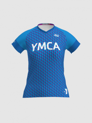 Podiumwear Women's Silver Short Sleeve MTB Jersey - NEW FABRIC 2025!