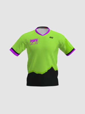Podiumwear Men's Silver Short Sleeve MTB Jersey - New Fabric 2025!