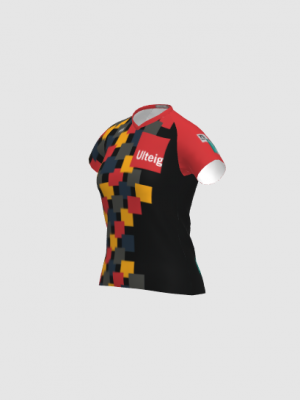 Podiumwear Women's Silver Short Sleeve MTB Jersey - NEW FABRIC 2025!