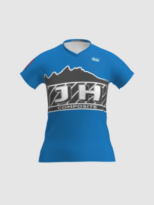 Podiumwear Women's Silver Short Sleeve MTB Jersey