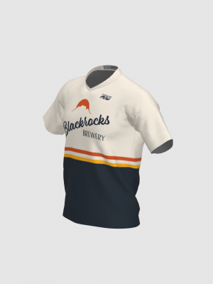 Podiumwear Men's Silver Short Sleeve MTB Jersey - New Fabric 2025!