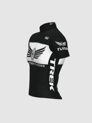 Podiumwear Women's Silver Full Zip Jersey