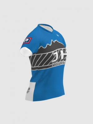 Podiumwear Women's Silver Short Sleeve MTB Jersey - NEW FABRIC 2025!