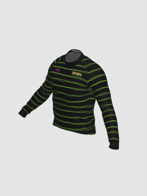 Podiumwear Men's Gold Merino Wool Long Sleeve Jersey