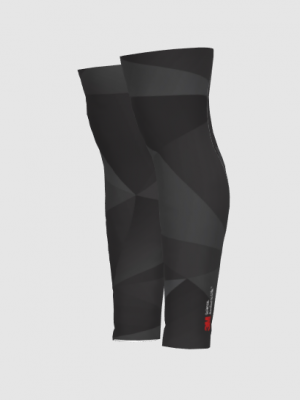 Podiumwear Dyed Black Legwarmers