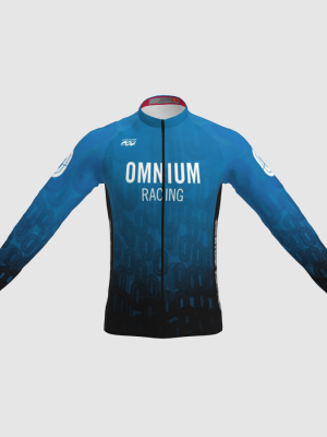 Podiumwear Men's Silver Long Sleeve Jersey