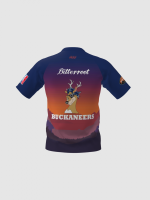 Podiumwear Men's Silver Short Sleeve MTB Jersey - New Fabric 2025!