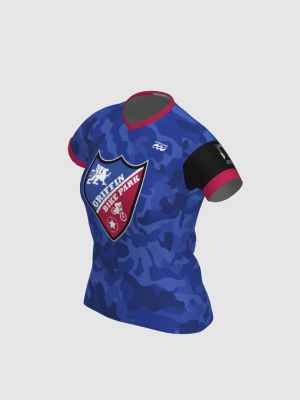 Podiumwear Women's Silver Short Sleeve MTB Jersey - NEW FABRIC 2025!