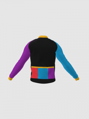 Podiumwear Men's Gold Merino Wool Long Sleeve Jersey