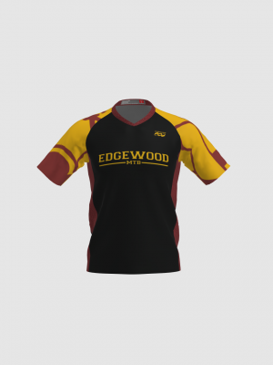 Podiumwear Men's Silver Short Sleeve MTB Jersey - New Fabric 2025!