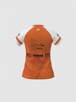 Podiumwear Women's Silver Short Sleeve MTB Jersey - NEW FABRIC 2025!