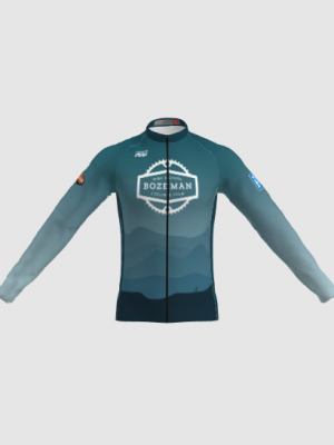 Podiumwear Men's Silver Long Sleeve Jersey