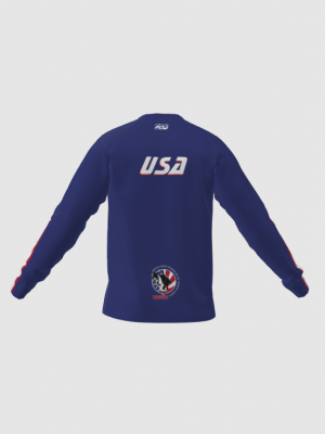 Podiumwear Unisex Silver Long Sleeve Tech Tee - New Fabric 2025!