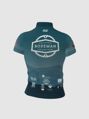 Podiumwear Women's Silver Full Zip Jersey