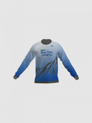 Podiumwear Unisex Silver Long Sleeve Tech Tee - New Fabric 2025!