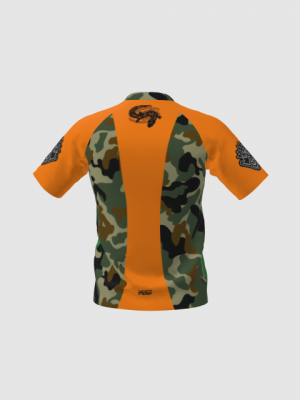 Podiumwear Men's Silver Short Sleeve MTB Jersey - New Fabric 2025!