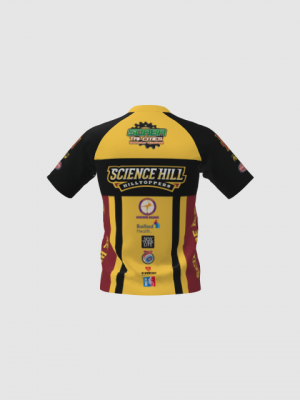 Podiumwear Men's Silver Short Sleeve MTB Jersey - New Fabric 2025!