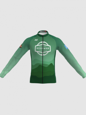 Podiumwear Men's Silver Long Sleeve Jersey