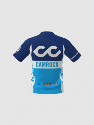 Podiumwear Men's Silver Short Sleeve MTB Jersey - New Fabric 2025!