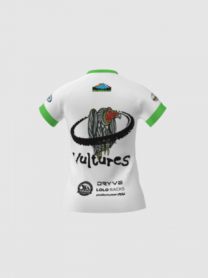 Podiumwear Women's Silver Short Sleeve MTB Jersey - NEW FABRIC 2025!