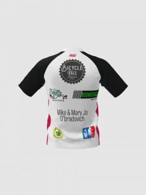 Podiumwear Men's Silver Short Sleeve MTB Jersey - New Fabric 2025!