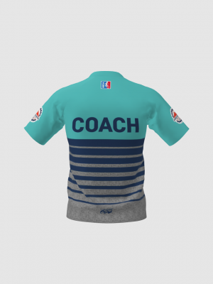 Podiumwear Men's Silver Short Sleeve MTB Jersey - New Fabric 2025!
