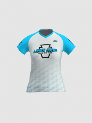 Podiumwear Women's Silver Short Sleeve MTB Jersey - NEW FABRIC 2025!