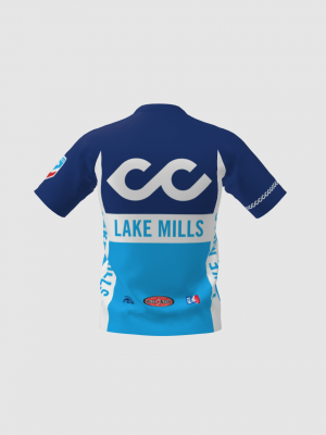 Podiumwear Men's Silver Short Sleeve MTB Jersey - New Fabric 2025!