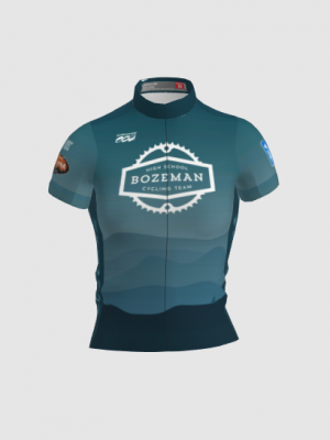 Podiumwear Women's Silver Full Zip Jersey