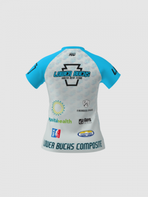 Podiumwear Women's Silver Short Sleeve MTB Jersey - NEW FABRIC 2025!