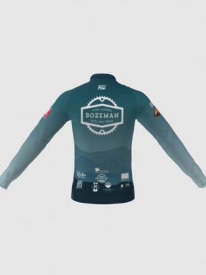 Podiumwear Men's Silver Long Sleeve Jersey