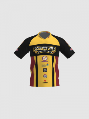 Podiumwear Men's Silver Short Sleeve MTB Jersey - New Fabric 2025!