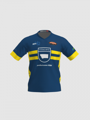 Podiumwear Men's Silver Short Sleeve MTB Jersey - New Fabric 2025!