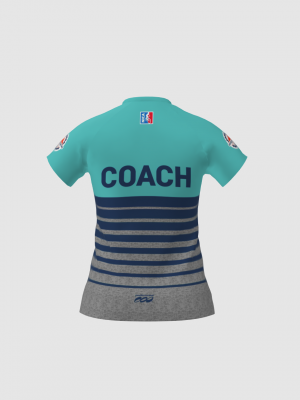 Podiumwear Women's Silver Short Sleeve MTB Jersey - NEW FABRIC 2025!